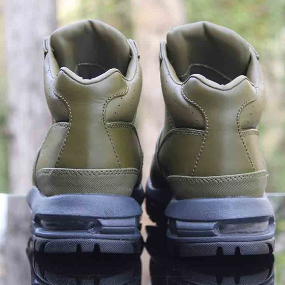 Nike Air Max Goadome Size 7Y Olive Green Canvas - Picture 8 of 15
